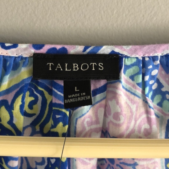 Woman’s Talbots Button Down NWT - Picture 5 of 7